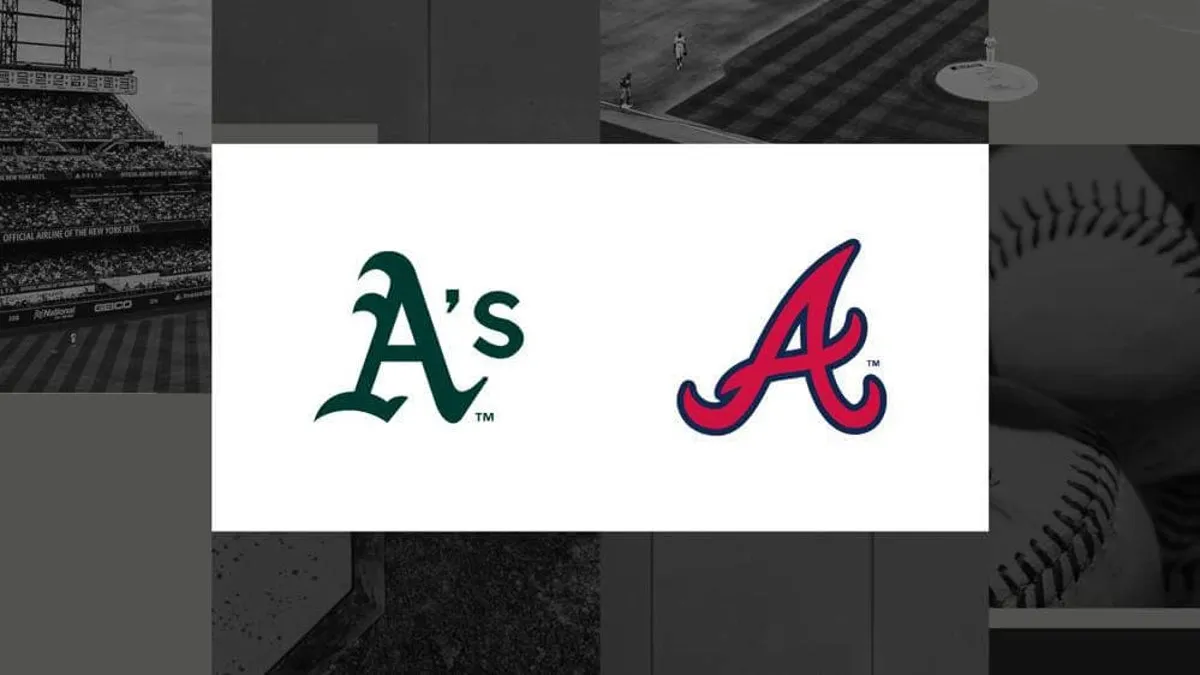 athletics vs braves — US news
