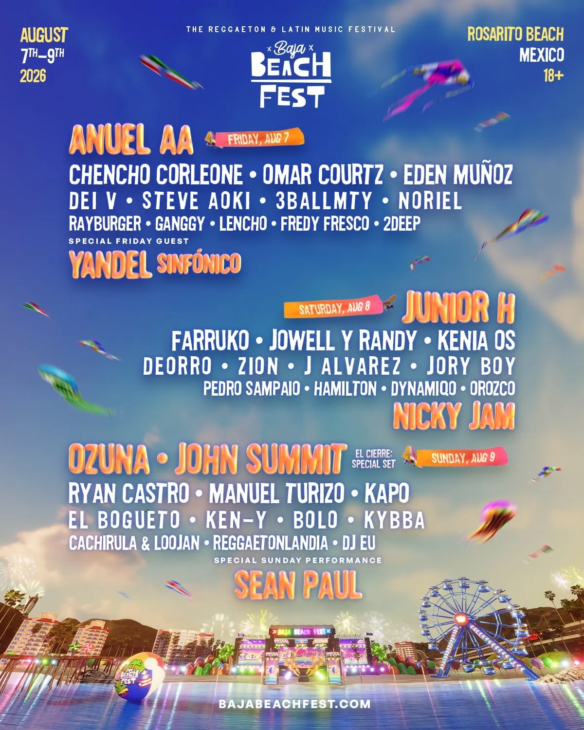 baja beach fest — US news