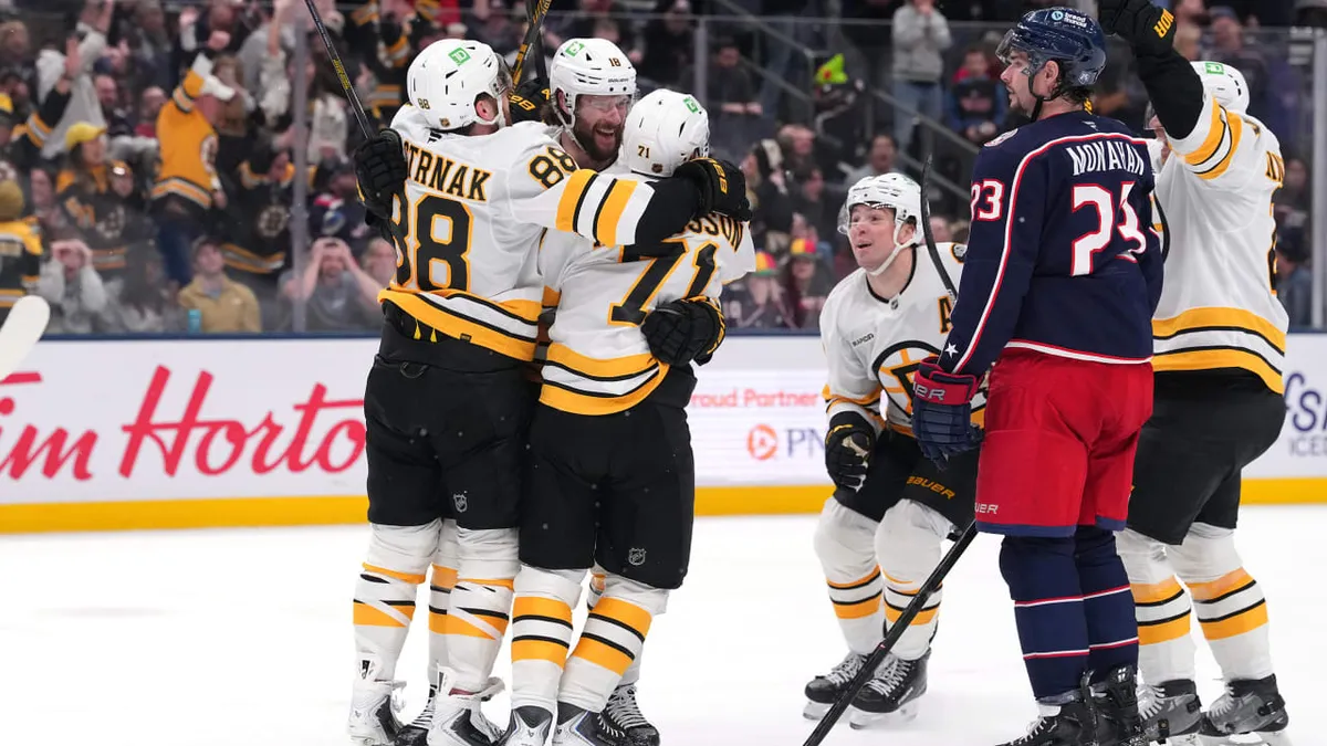bruins vs blue jackets — US news