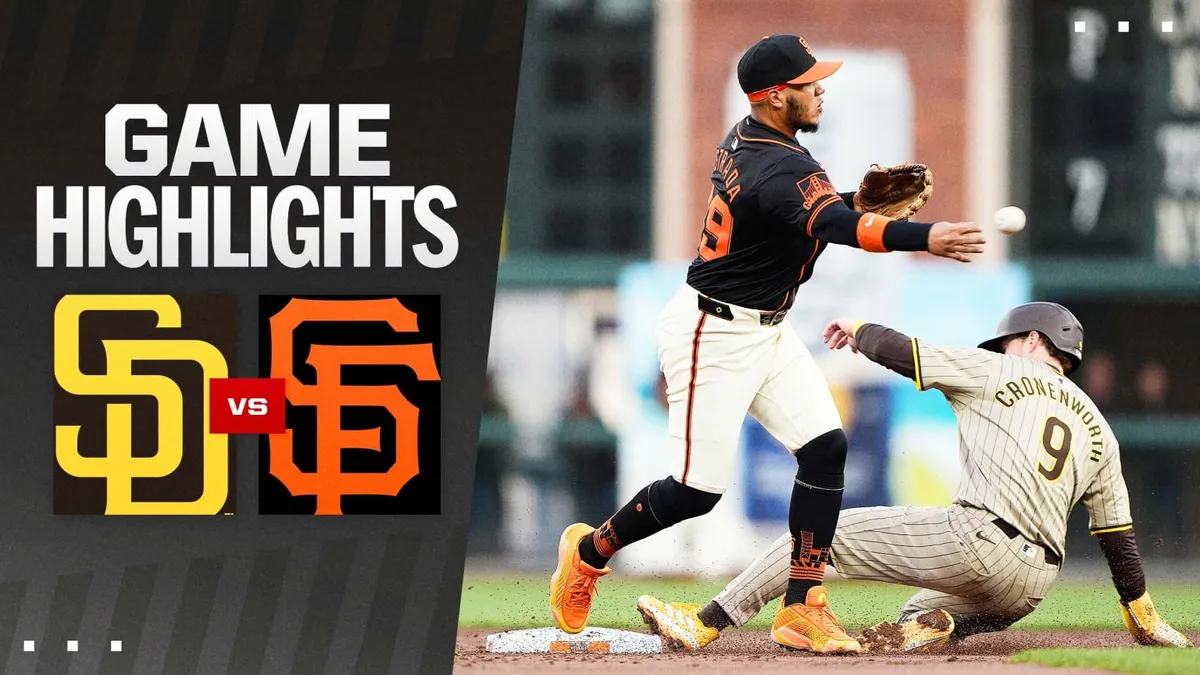 giants vs padres — US news