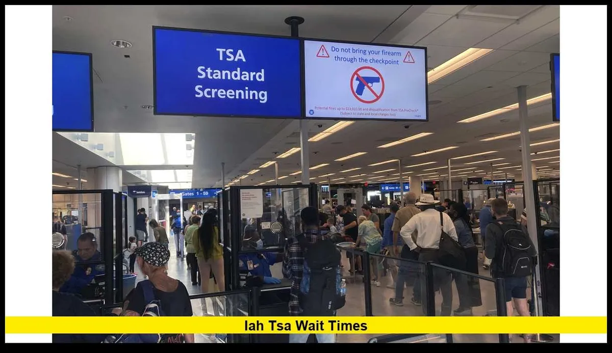 iah wait times — US news