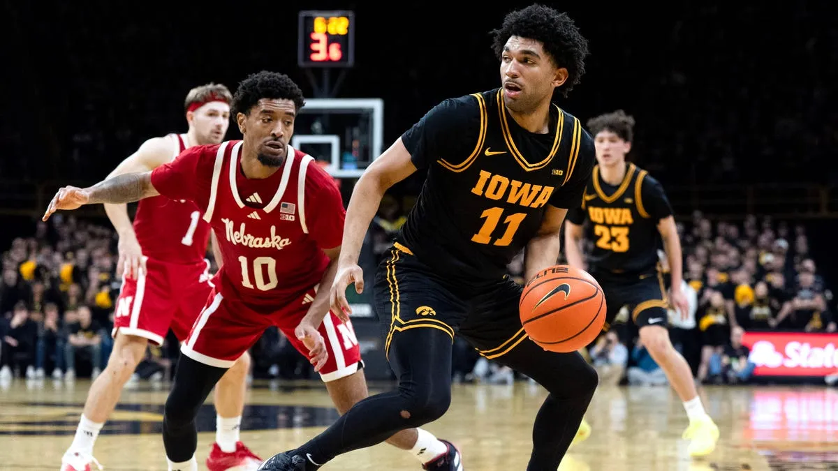 iowa vs nebraska basketball — US news