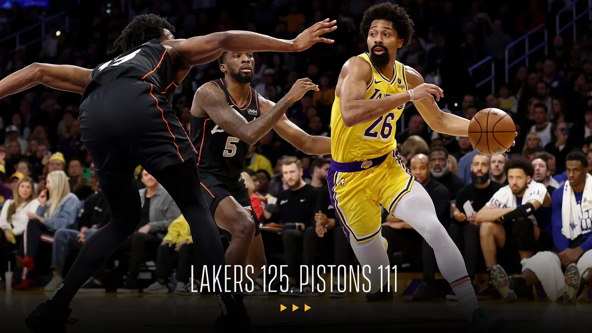 lakers vs pistons — US news