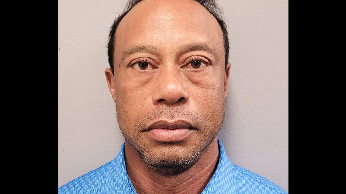 tiger woods mug photo 2026 — US news