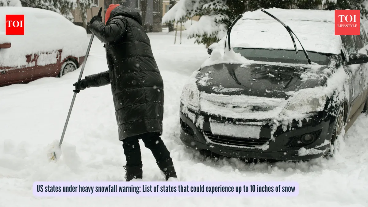 us heavy snow warning — US news