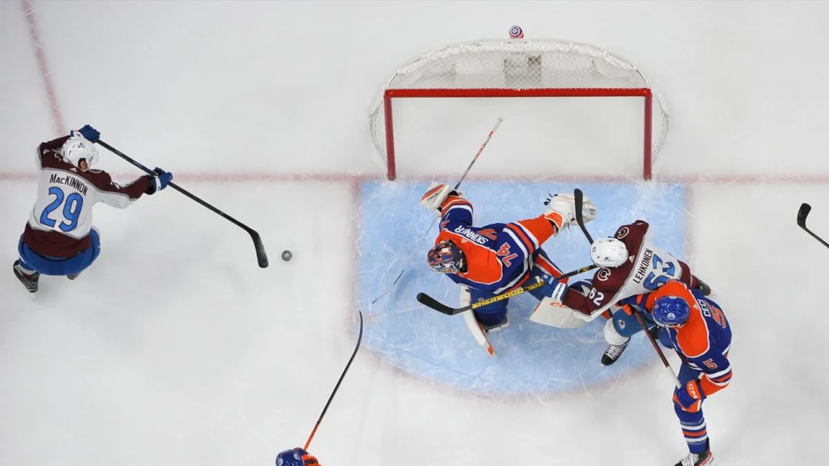 avalanche vs oilers — US news