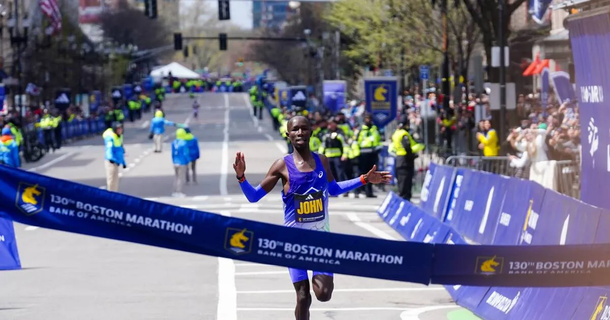boston marathon results — US news