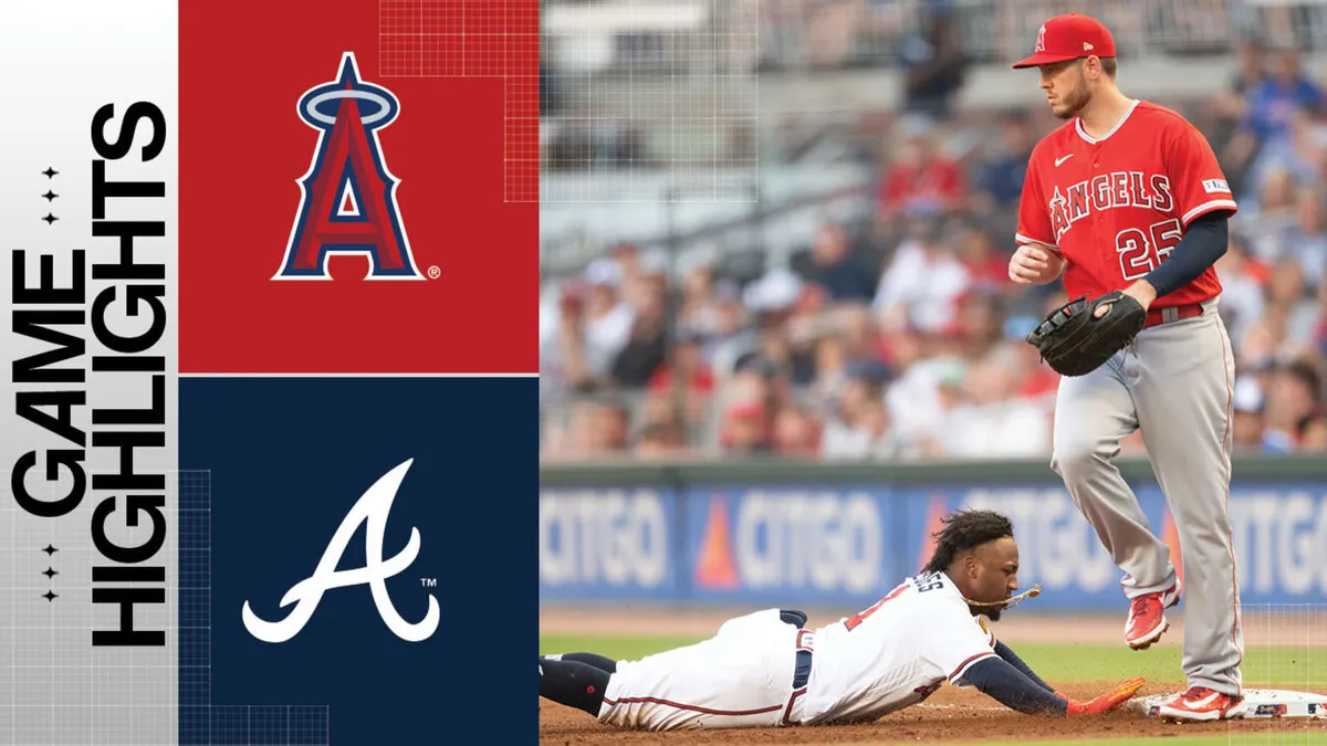 braves vs angels — US news
