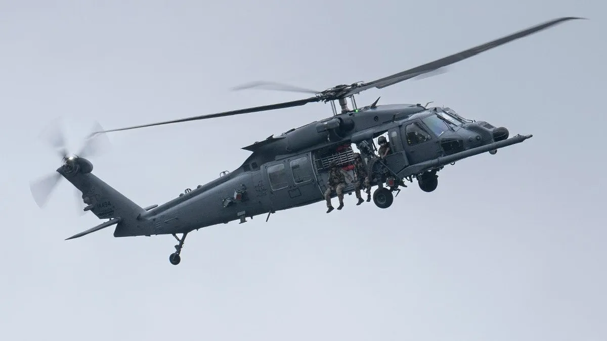 colonel flying f-15e combat mission — US news