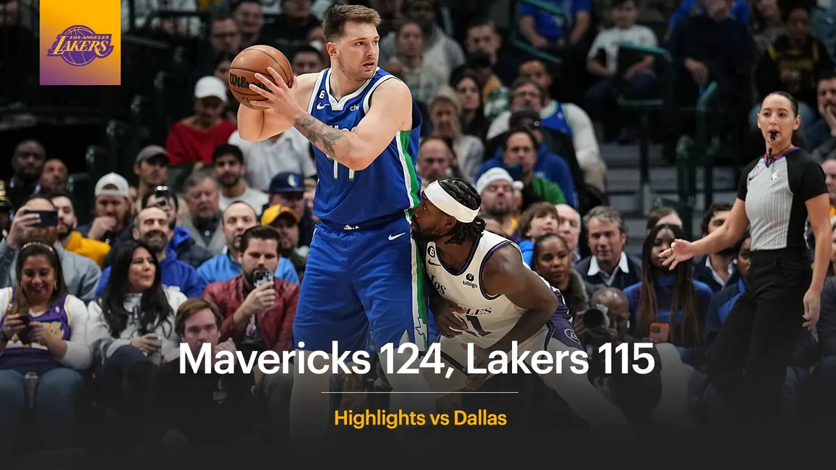 lakers vs mavericks — US news