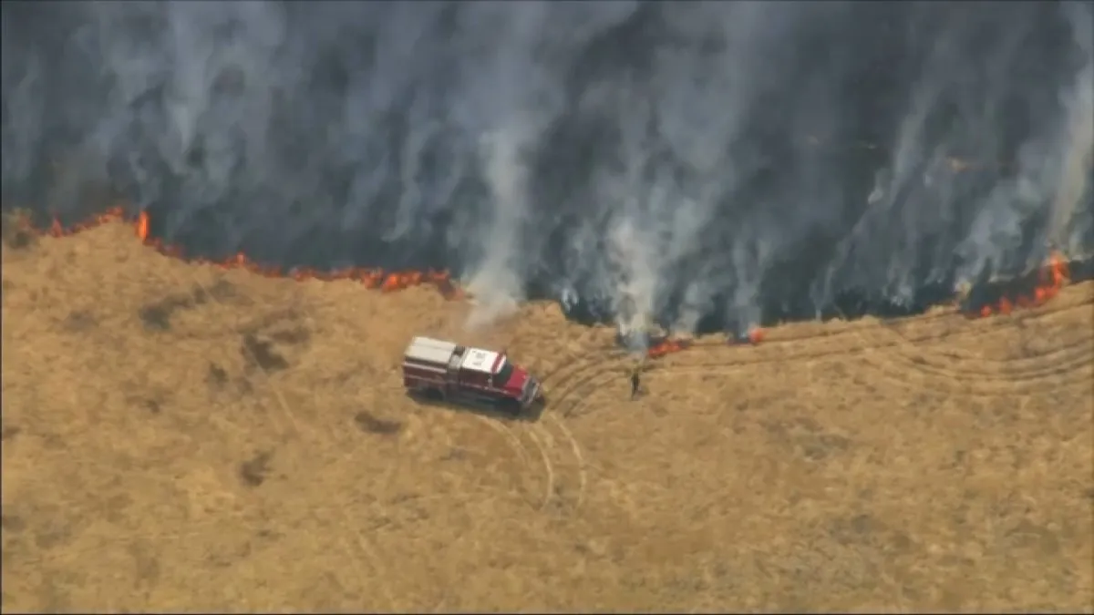 moreno valley fire — US news