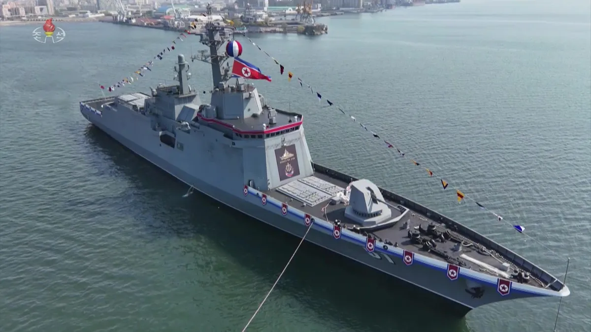 north korean destroyer choe hyon — US news