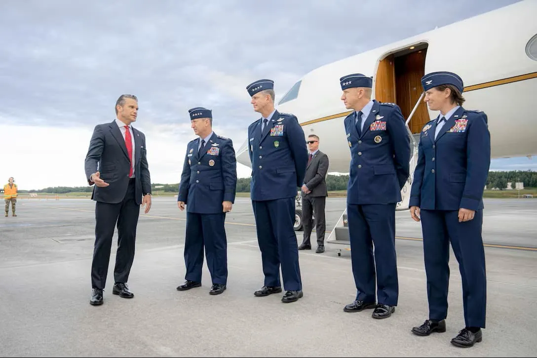 pete hegseth dan driscoll tension — US news