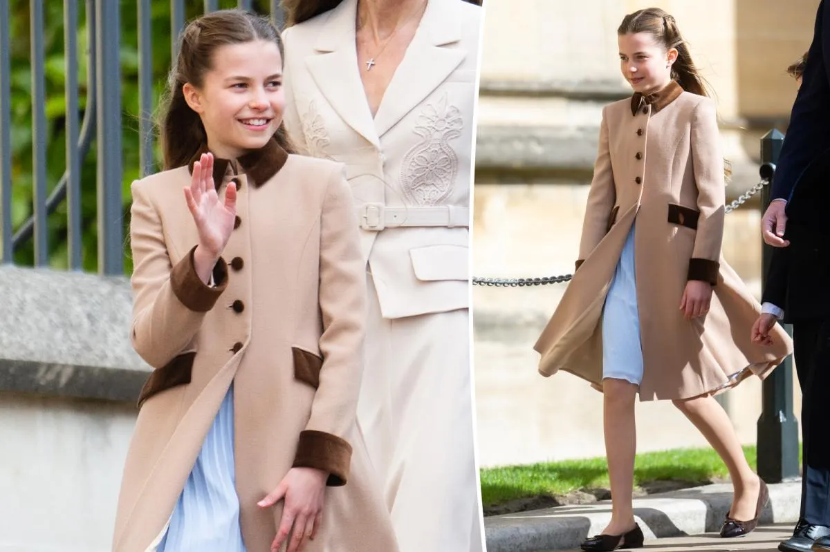 princess charlotte easter outfit — US news