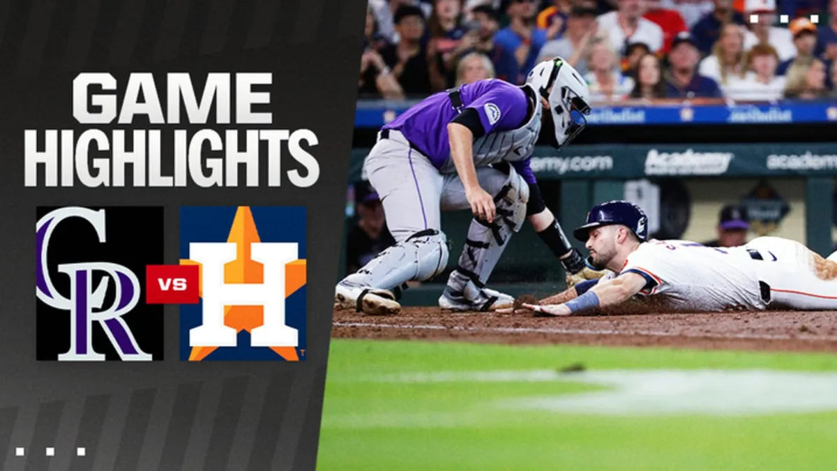 rockies vs astros — US news