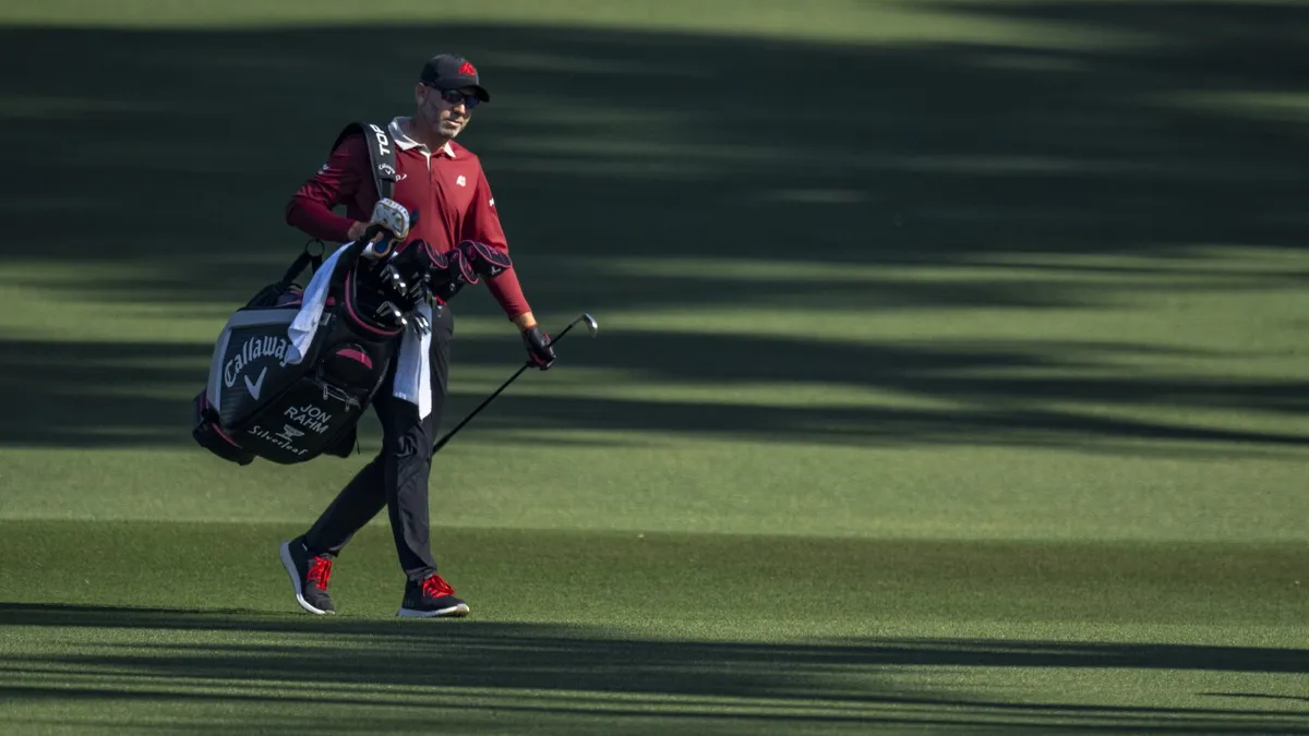 sergio garcia breaks driver masters — US news