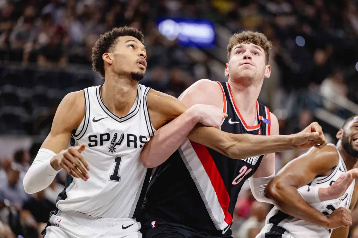 spurs vs trail blazers — US news