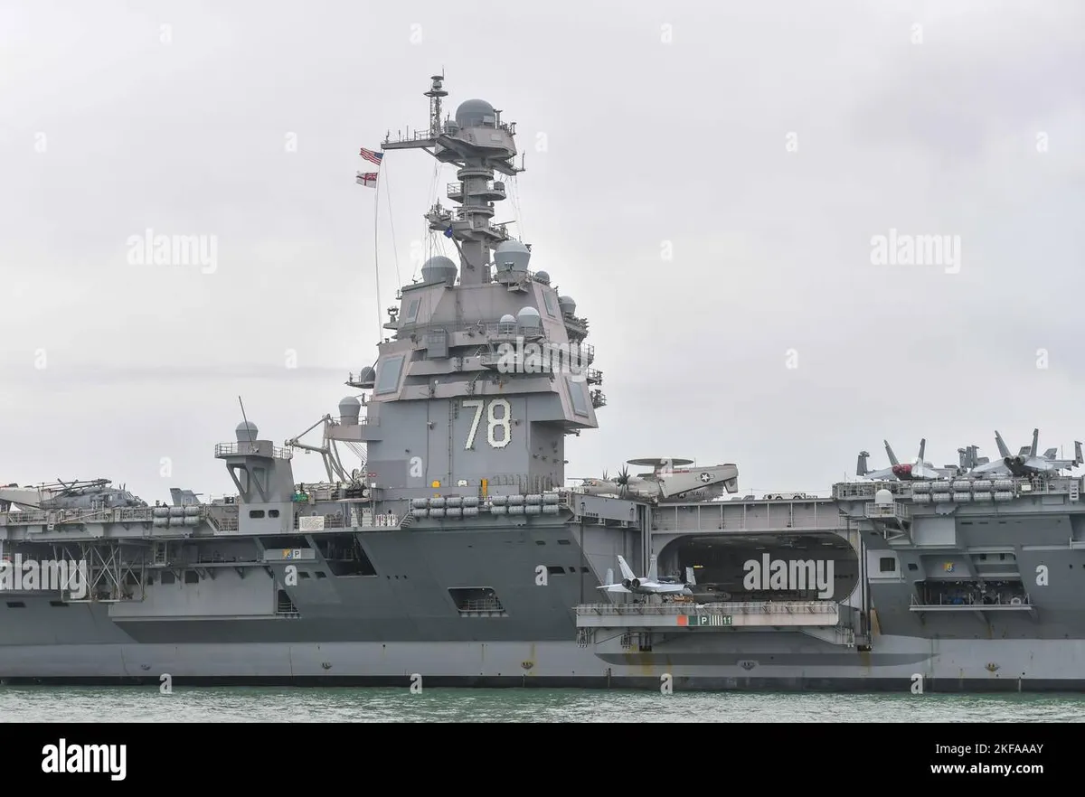 uss gerald r. ford — US news