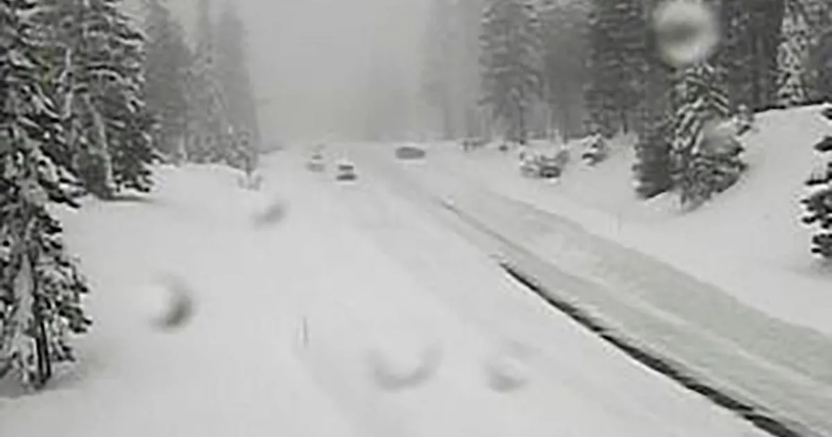 winter storm warning sierra nevada — US news