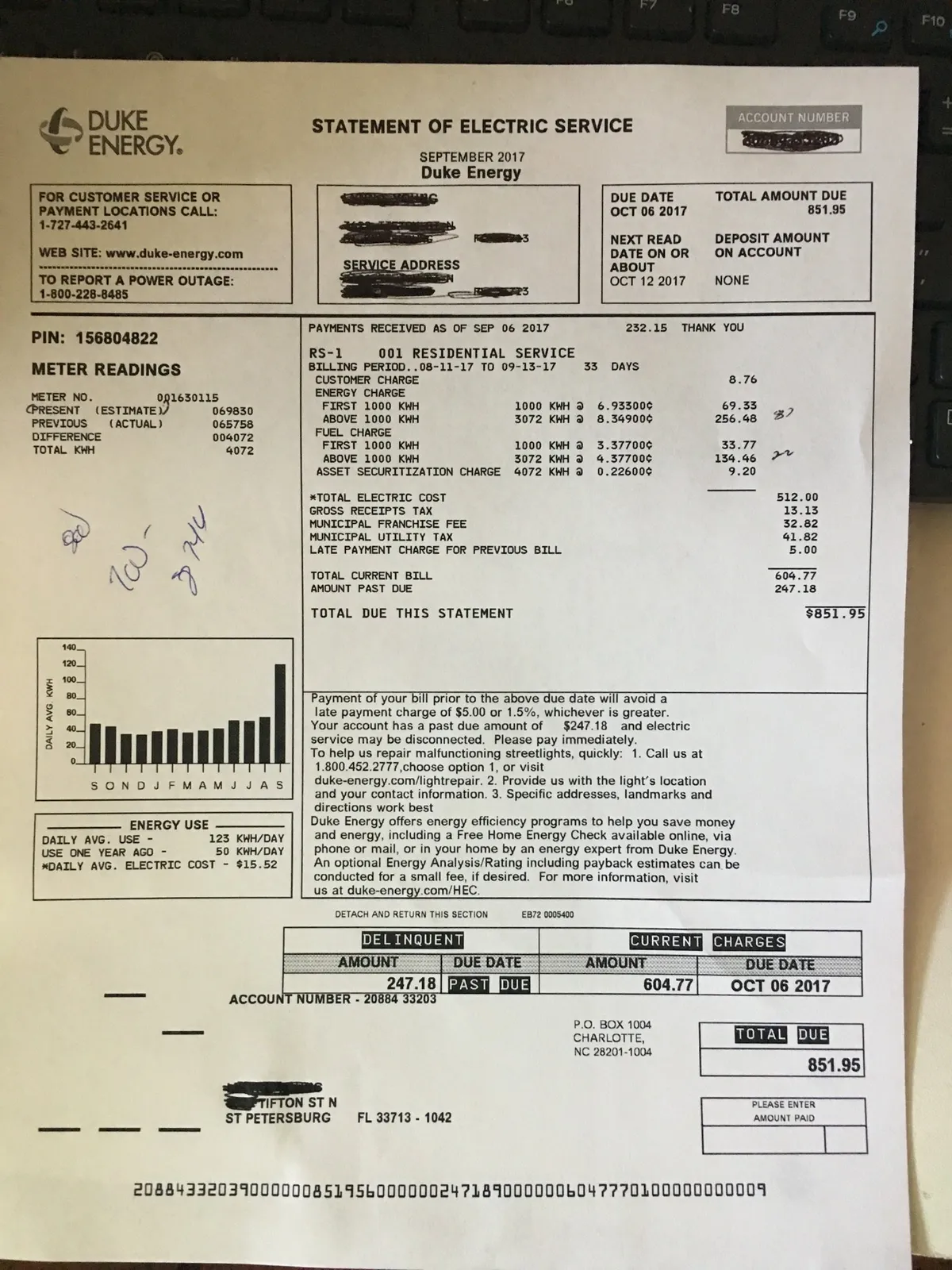 duke energy florida bill refund — US news