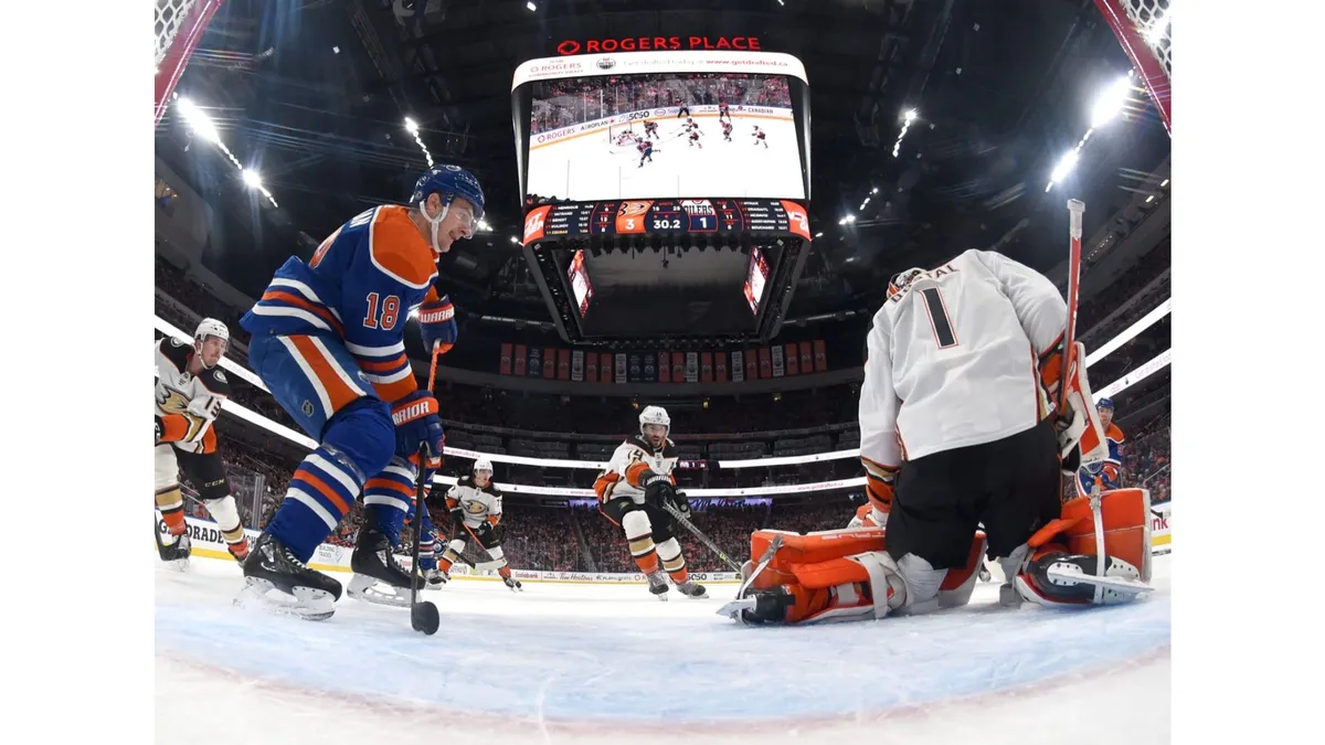 oilers vs ducks — US news