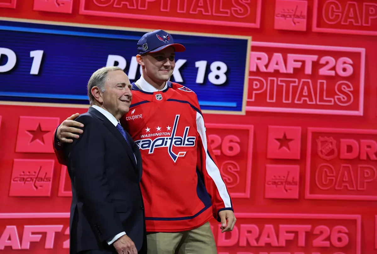 Capitals Select Oliver Suvanto in the First Round of the 2026 NHL Draft