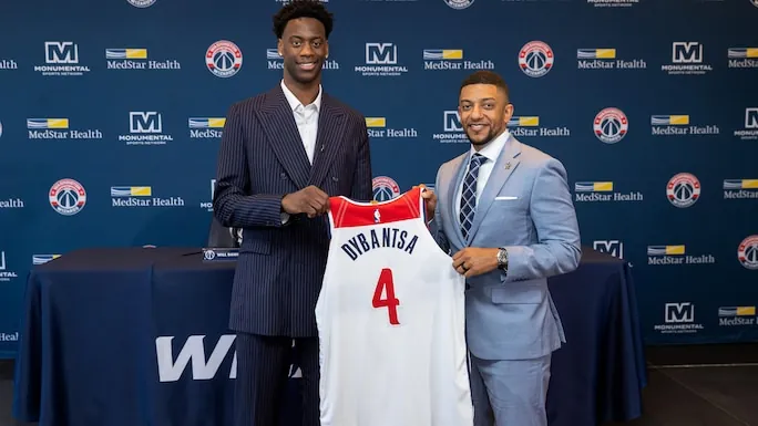 Washington Wizards Press Conference Introducing AJ Dybantsa