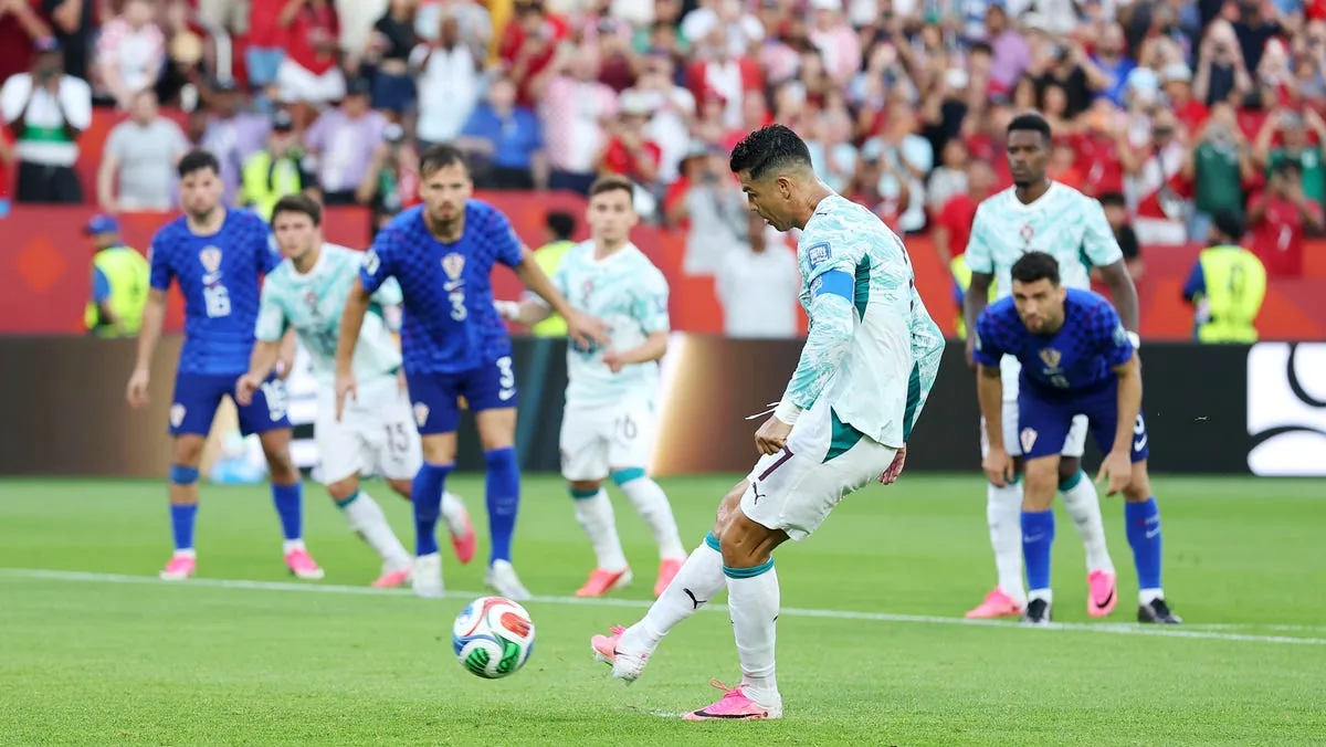 Cristiano Ronaldo scores PK for Portugal vs. Croatia. Watch the World Cup goal - USA Today