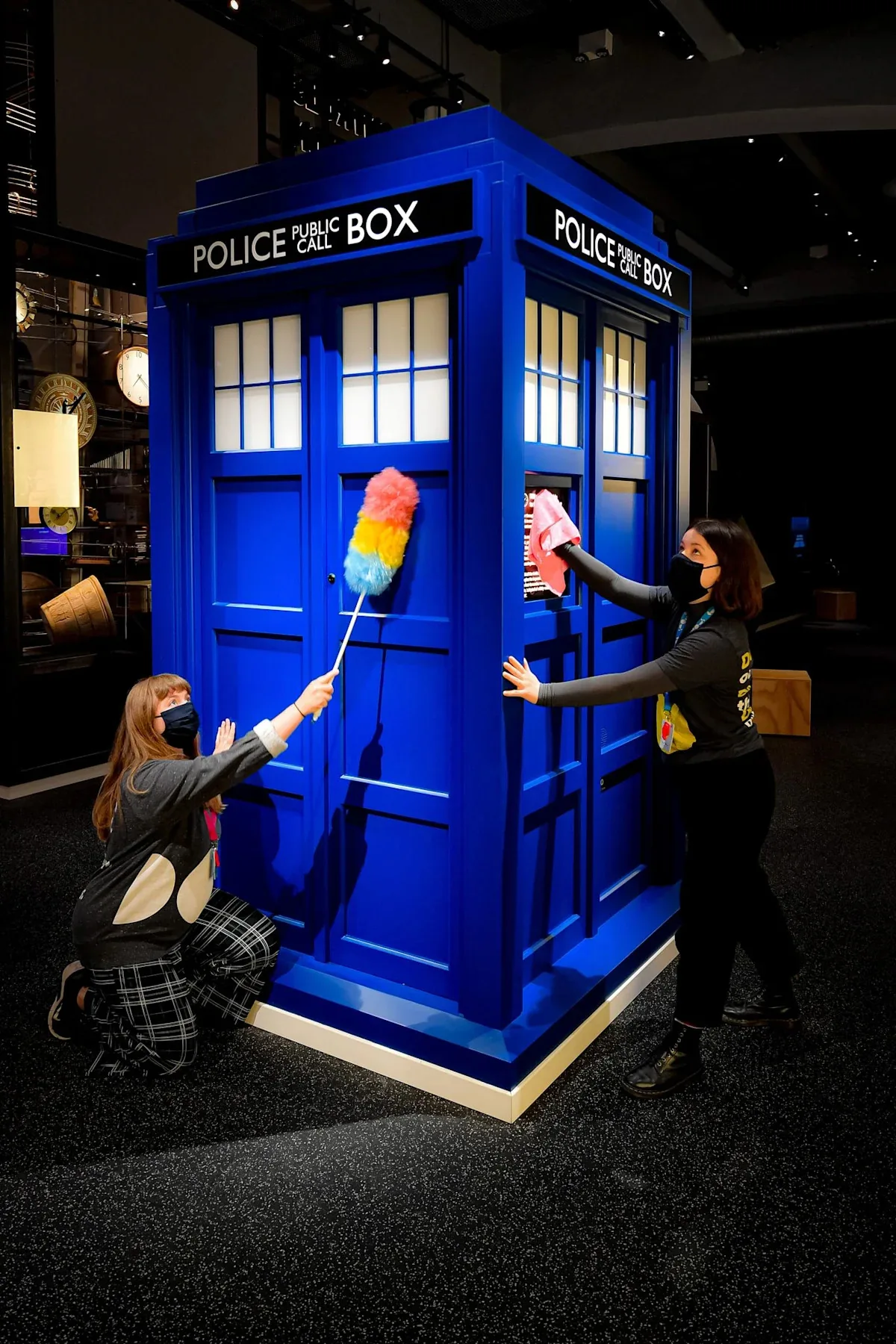 King Charles steps out of a Tardis to open stripped-back Commonwealth Games