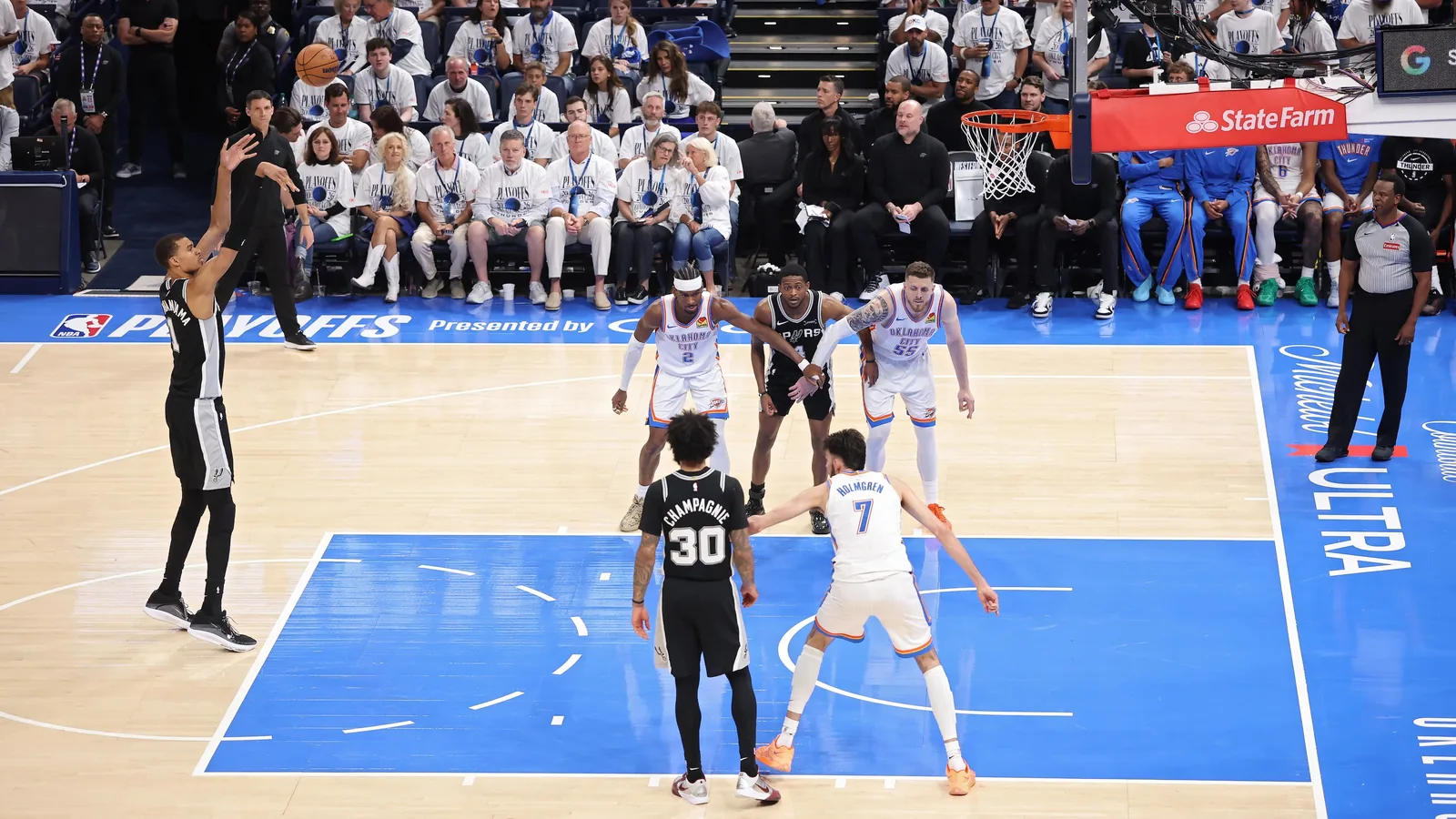 One free throw rule, embedded ball tech test set for summer league