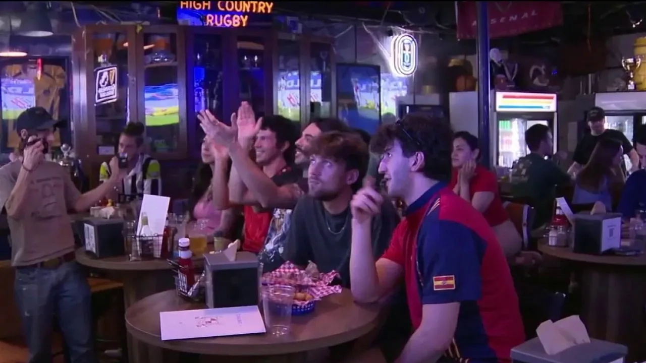Atlanta bar erupts as Spain secures World Cup semifinal spot